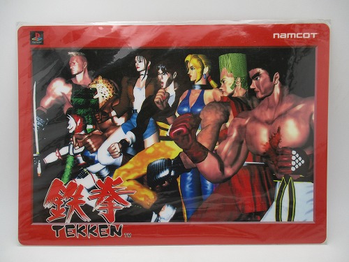 【中古グッズ】鉄拳 TEKKEN ナムコット 下敷き A4