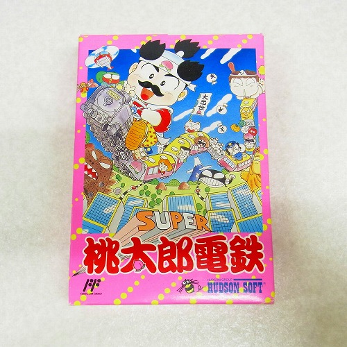 【中古ソフト】ファミコン|SUPER桃太郎電鉄 箱付