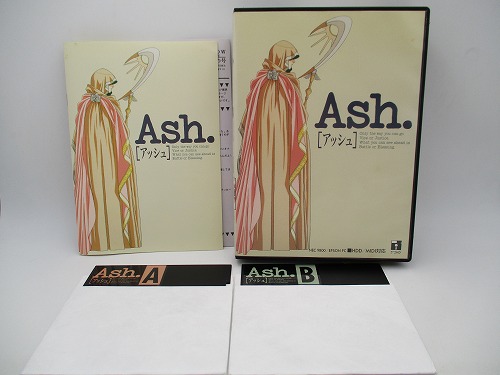 【中古PCソフト】Ash.（アッシュ）/PC-9801/5インチ