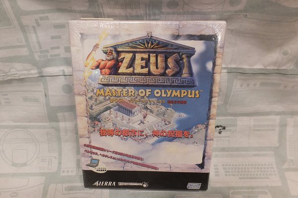 【店頭併売品】Win「ゼウス マスターオブオリンポス 完全日本語版」 CD-ROM版/未開封品【TY-5072】