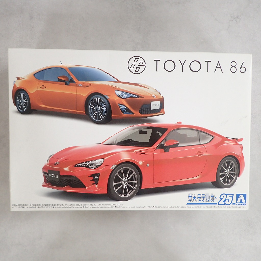 アオシマ 1/24 トヨタ ZN6 TOYOTA86 ’16