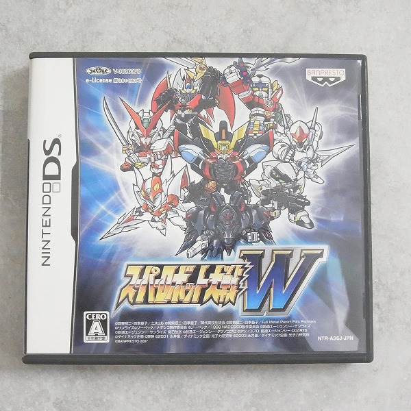 【中古ソフト】ニンテンドーDS │スーパーロボット大戦W