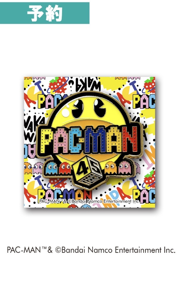 【予約商品】パックマン45THアニバーサリー ピンズ/ パックマン / スパイダーウェブス
