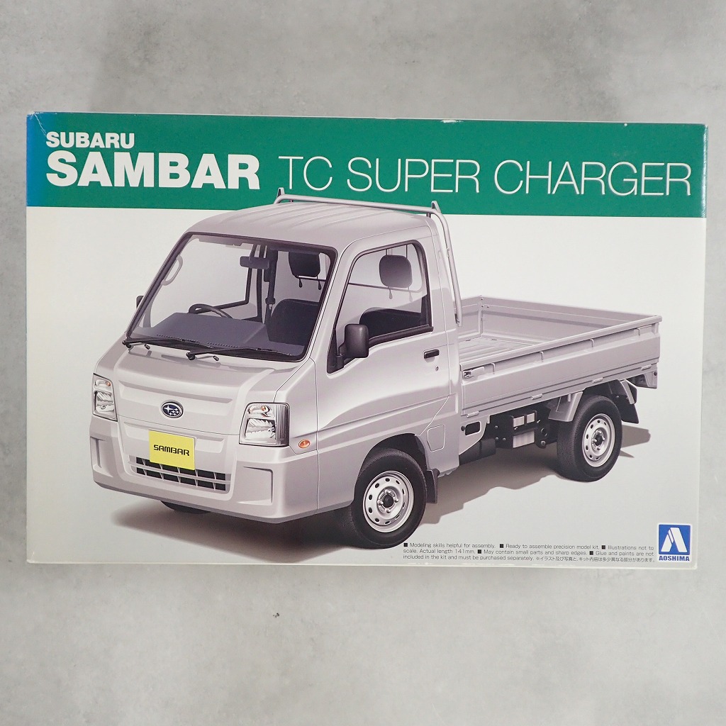 アオシマ 1/24 '12 サンバートラック TCスーパーチャージャー