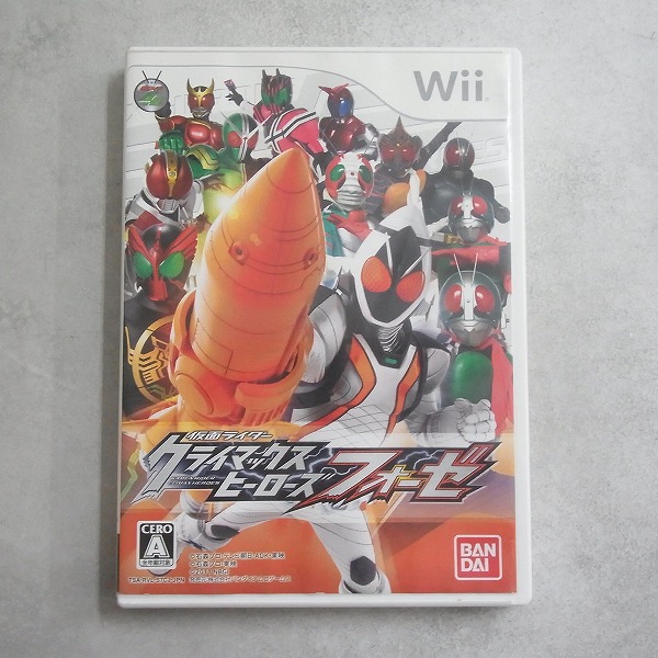 【中古ソフト】Wii |仮面ライダークライマックスヒーローズ フォーゼ