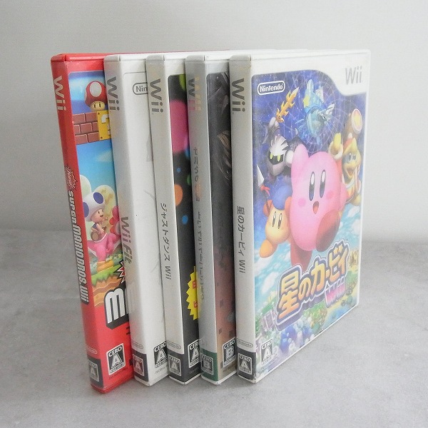 【中古ソフト】Wii |星のカービィWii/ゼルダの伝説 トワイライトプリンセス 他/計5本セット