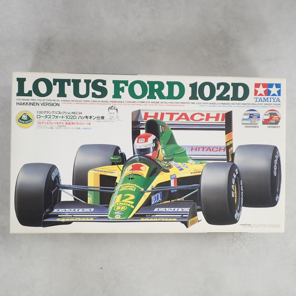 タミヤ 1/20 ロータスフォード102D ハッキネン仕様 20034