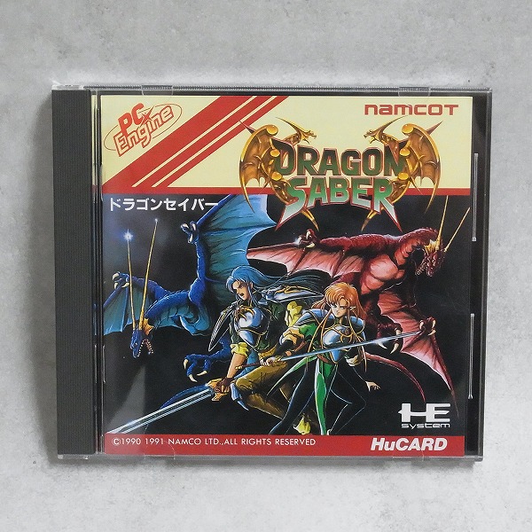 【中古ソフト】PCエンジン Huカード│ドラゴンセイバー
