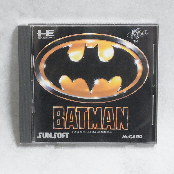 【中古ソフト】PCエンジン Huカード│BATMAN