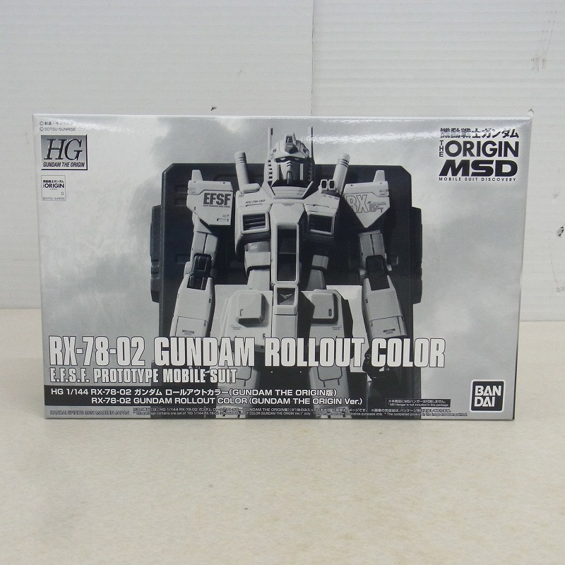 HG 1/144 RX-78-02 ガンダム ロールアウトカラー（GUNDAM THE ORIGIN版）