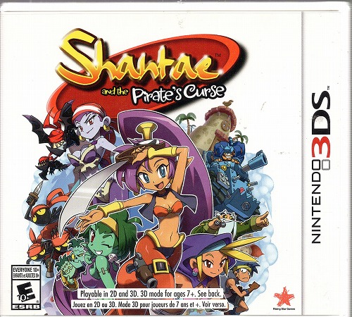 【中古ソフト】3DS｜Shantae and the Pirate's Curse 海外版