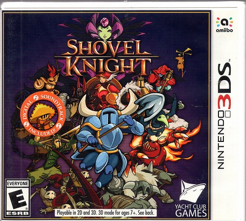 【中古ソフト】3DS│SHOVEL KNIGHT 北米版