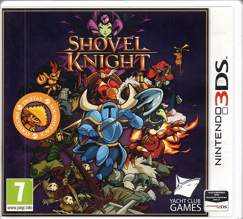 【中古ソフト】3DS│SHOVEL KNIGHT 欧州版