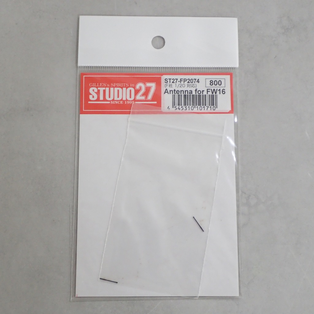 STUDIO27 1/20 アンテナ FW16 FP2074 【未開封】