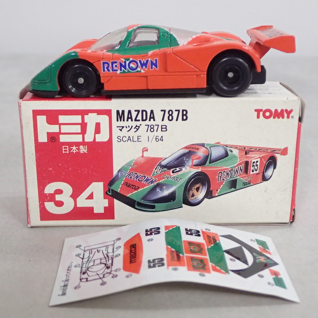 BEEP ゲームグッズ通販 / トミカ 34 マツダ 787B 日本製