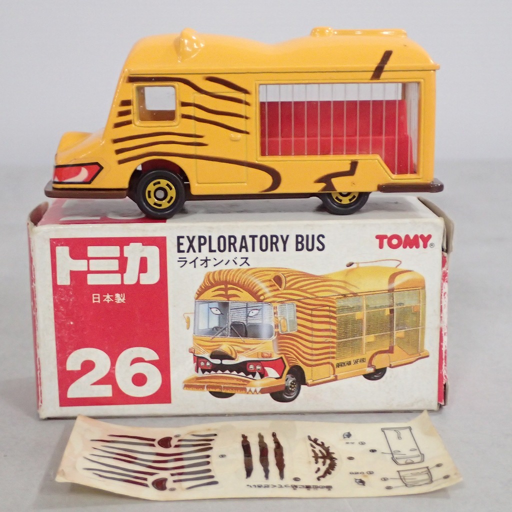 トミカ 26 ライオンバス 日本製
