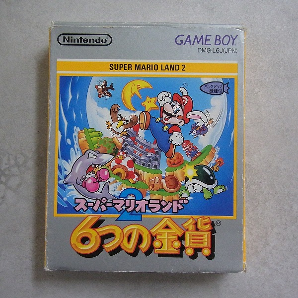 【【中古ソフト】ゲームボーイカラー│スーパーマリオランド2 6つの金貨 箱付