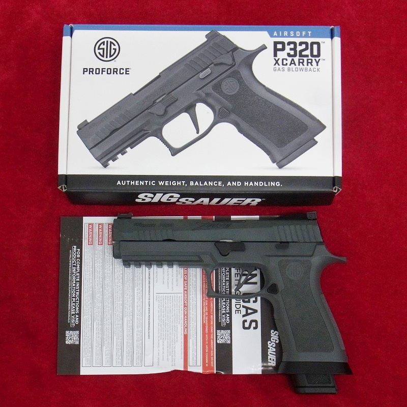 カスタム品 VFC SIG AIR P320 NOVA製 X-Five LEGION セラコート CO2 GBB
