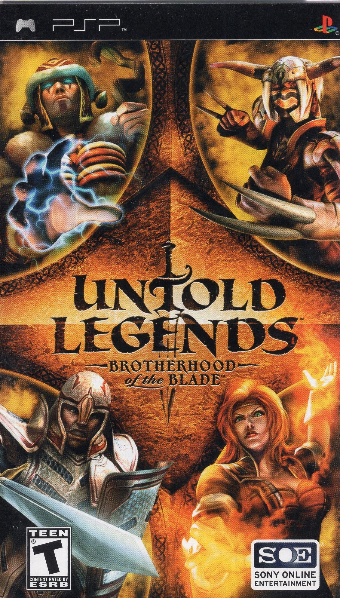 【中古ソフト】PSP｜UNTOLD LEGENDS BROTHERHOOD of the BLADE 海外版