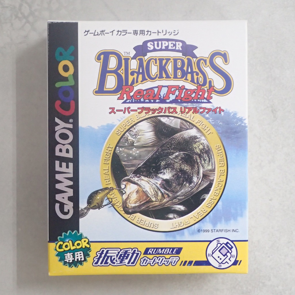 【中古ソフト】ゲームボーイカラー│スーパーブラックバス リアルファイト