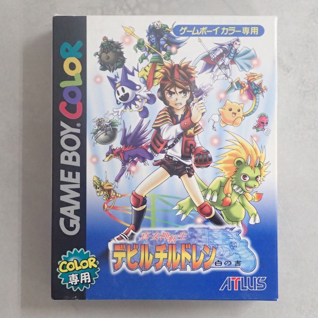 【中古ソフト】ゲームボーイカラー│真・女神転生デビルチルドレン 白の書
