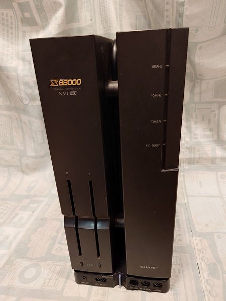 【店頭併売品】シャープ「X68000XVI」オーバーホール品【TY-5079】