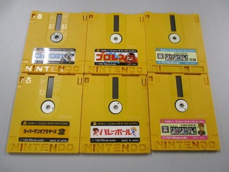 【中古ソフト】ディスクシステム｜プロレス/アイスホッケー/6本セット