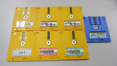 【中古ソフト】ディスクシステム｜リンクの冒険/スーパーマリオブラザーズ2/7本セット