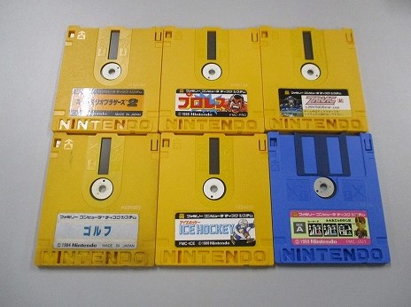 【中古ソフト】ディスクシステム｜デッドゾーン/ザナック/6本セット