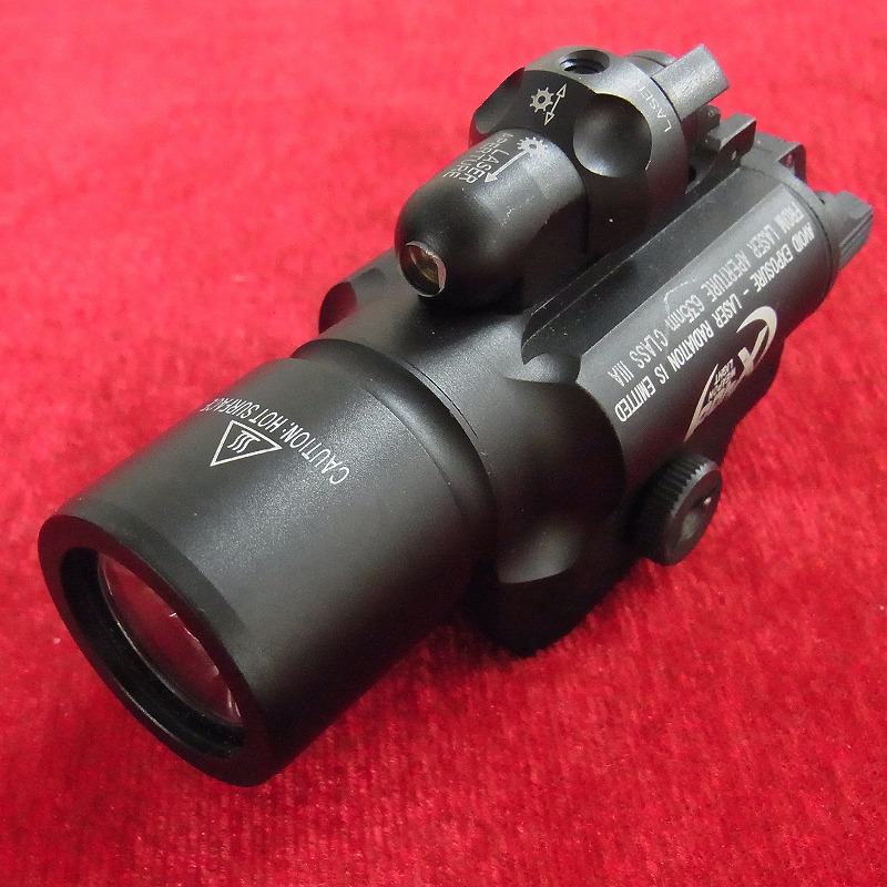 SUREFIRE シュアファイア X400タイプ ウェポンライト レーザーサイト BK