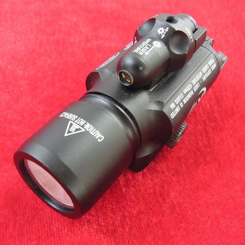 SUREFIRE シュアファイア X400タイプ ウェポンライト レーザーサイト BK