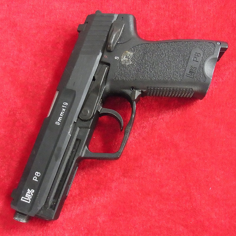 タナカ HK P8 GBB メタルスライド換装