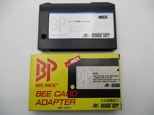 【中古PCハード】BEE PACK(ビーパック) ビーカードアダプター/MSX 未使用品