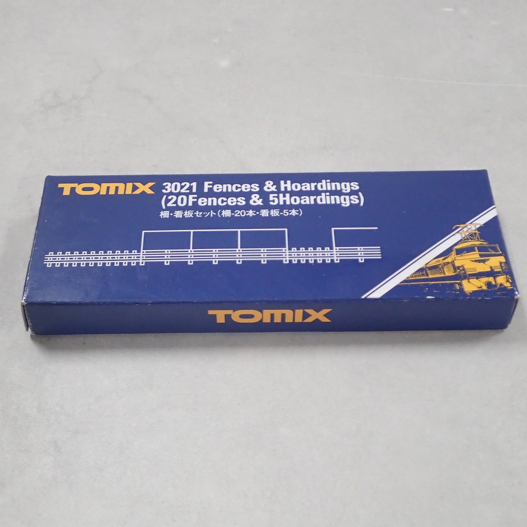 TOMIX 3021 柵・看板セット（柵20本・看板-5本）