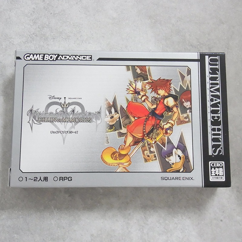 【中古ソフト】ゲームボーイアドバンス│キングダムハーツ チェイン・オブ・メモリーズ 箱付