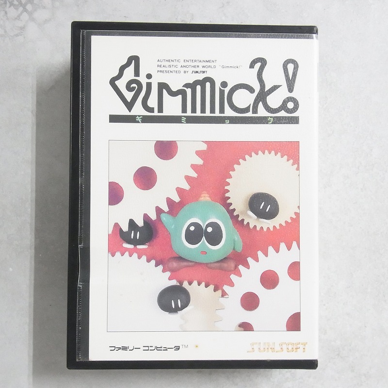 【店頭取扱品】【中古ソフト】ファミコン│ギミック! 箱付