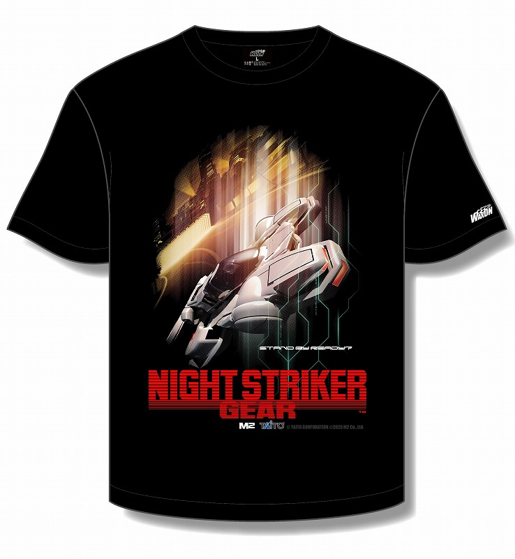 【入荷次第発送】エムツー／タイトー 「ナイトストライカーGEAR」Tシャツ