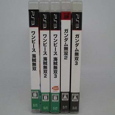 【中古ソフト】PS3｜ワンピース海賊無双 他/5本セット