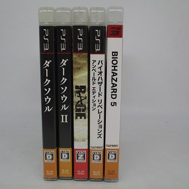 【中古ソフト】PS3｜ダークソウル 他/5本セット