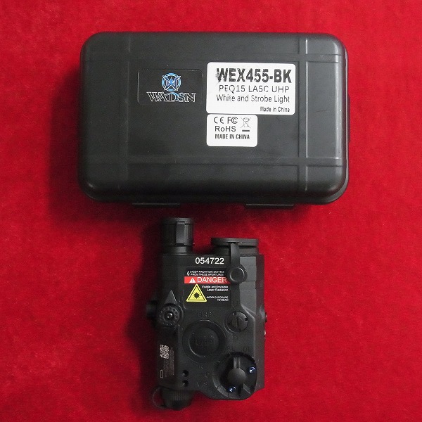WADSN PEQ15 LA5C UHP ストロボフラッシュライト BK