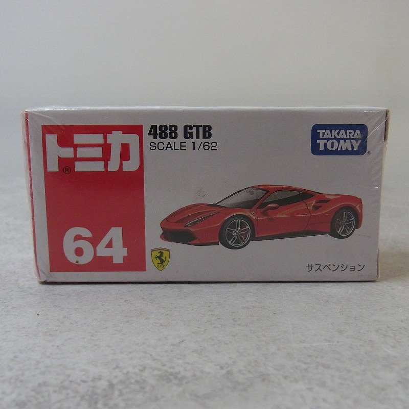 未開封 トミカ 64 488 GTB