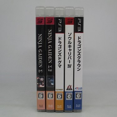 【中古ソフト】PS3｜NINJA GAIDEN Σ 他/5本セット