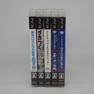 【中古ソフト】PS3｜サカつく 他/5本セット