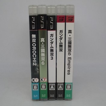 【中古ソフト】PS3｜真・三國無双5 Empires 他/5本セット