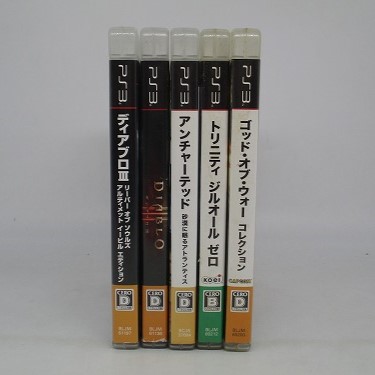 【中古ソフト】PS3｜ディアブロIII 他/5本セット