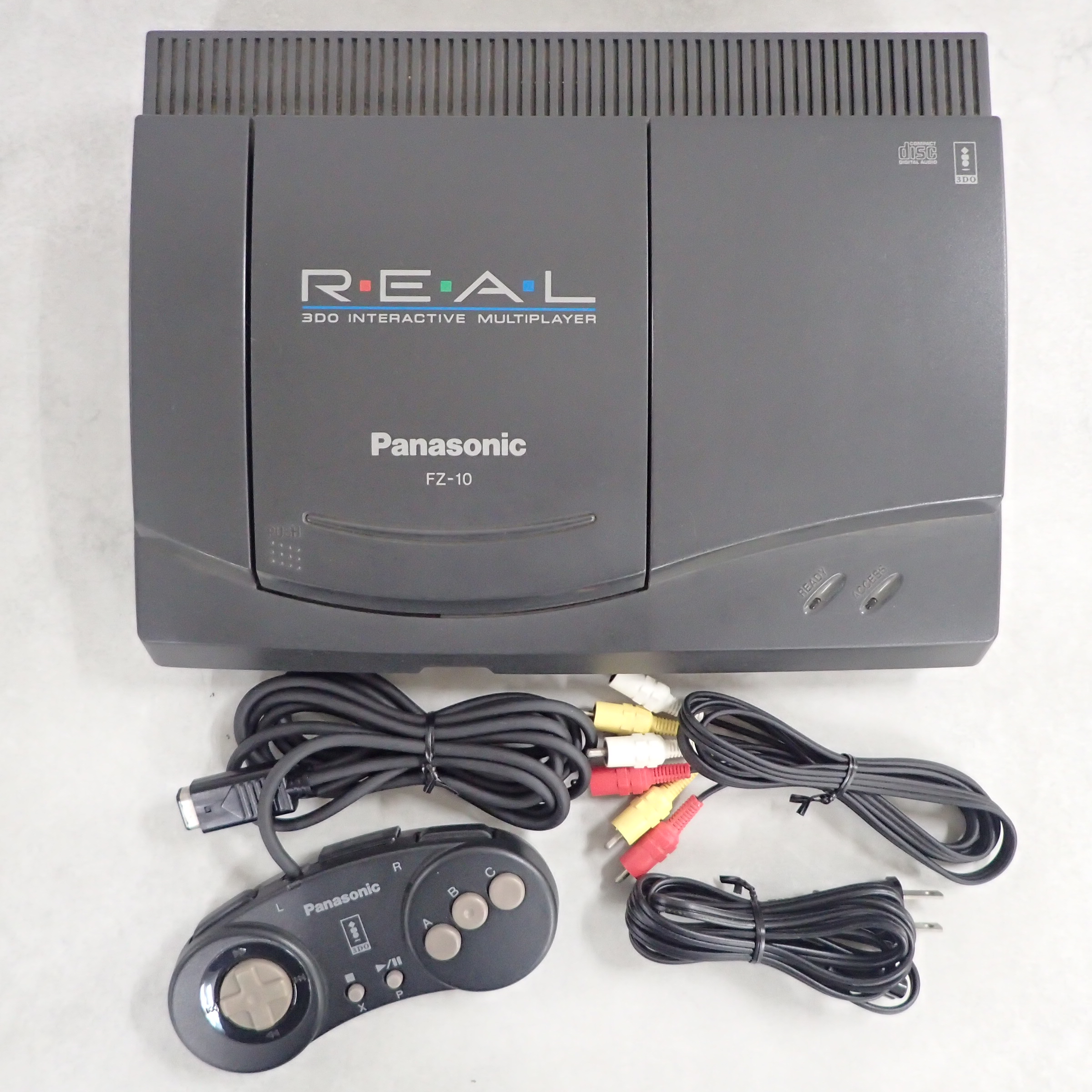 【中古ハード】 3DO REAL 本体 FZ-10 インタラクティブマルチプレーヤー パナソニック  AC/AV/コントローラ付 動作品