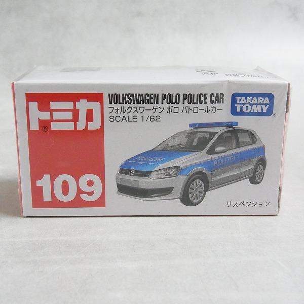 トミカ 109 フォルクスワーゲン ポロ パトロールカー【未開封】