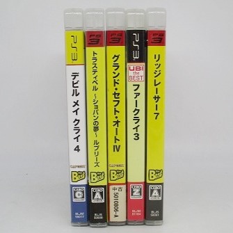 【中古ソフト】PS3｜デビル メイ クライ4 / リッジレーサー 他 5本セット