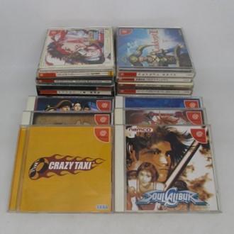 【中古ソフト】Dreamcast｜ルーマニア＃203/バーチャコップ2/リアルサウンド～風のリグレット～ 他/20本セット