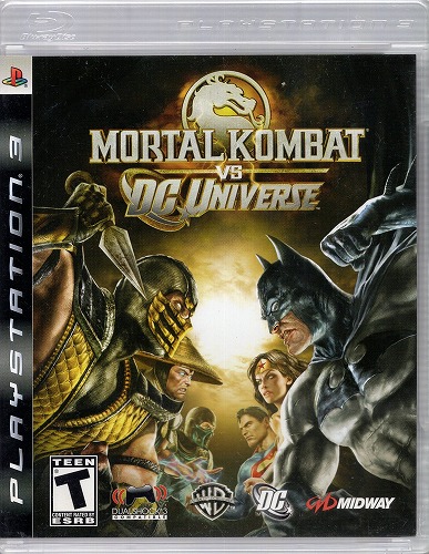 【中古ソフト】PS3｜MORTAL KOMBAT vs DC UNIVERSE 海外版